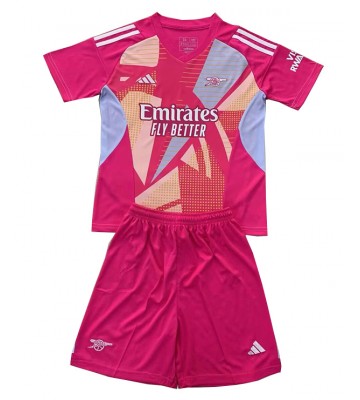 Lacne Dětský Futbalové dres Arsenal Brankarsky  2024-25 Krátky Rukáv - Preč (+ trenírky)